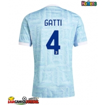 Camisa de Futebol Juventus Federico Gatti #4 Equipamento Secundário 2025-26 Manga Curta